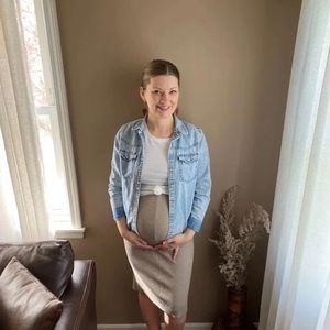 Knit Pencil Skirt